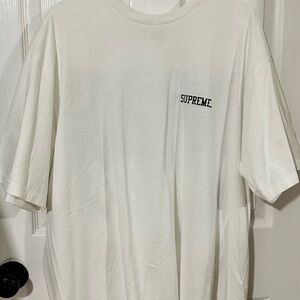 Supreme White Men's T-Shirt
